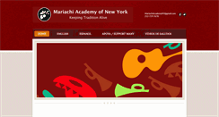 Desktop Screenshot of mariachiacademyny.org